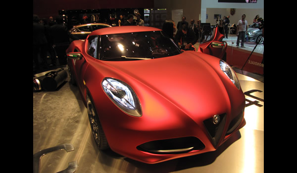 Alfa Romeo 4C Concept 2011  front